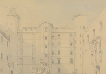 Cour du château de Linlithgow, West Lothian