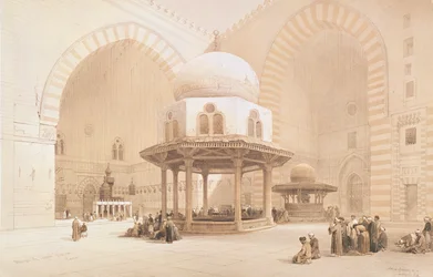 Mosquée du Sultan Hassan, 1848