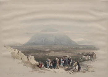 Mont Thabor depuis la plaine d