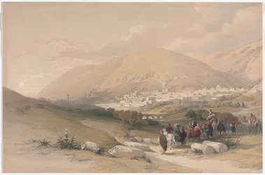 Naplouse, ancienne Sichem, 1839