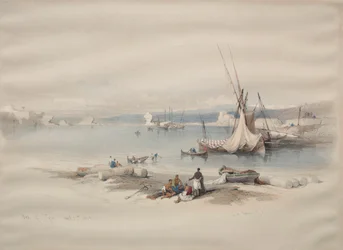 Port de Tyr, 1839