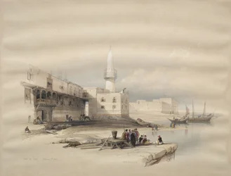 Quai à Suez
