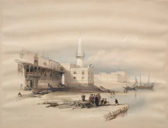 Quai à Suez, 1839