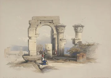 Ruines, temple de l