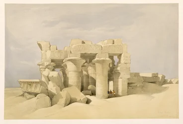 Temple de Sobek et Haroeris à Kom Ombo, extrait d