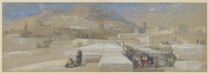 Tétouan depuis la terrasse de la maison Cohen, au Maroc