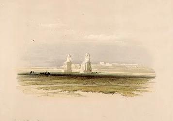 Les Colosses de Memnon, de "Égypte et Nubie", Vol.1