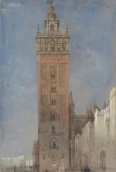 La Giralda, Séville, 1833