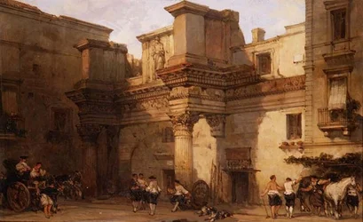Le palais de Minerve, Rome