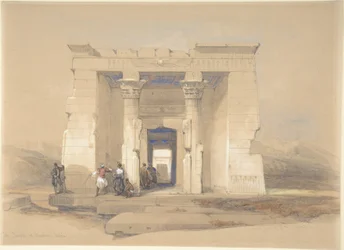 Le temple de Dendur, en Nubie
