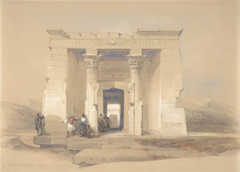 Le Temple de Dendur, Nubie, 1848