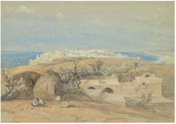 Vue de Jaffa, vers le nord