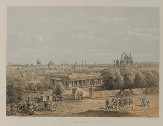 Vue prise de la Résidence