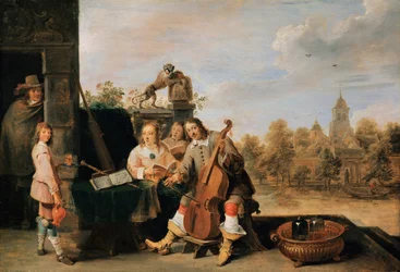 Autoportrait avec famille