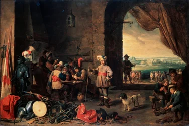 La Salle de garde, 1642