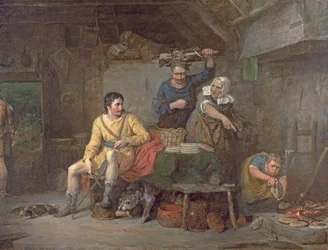 Le roi Alfred brûle les gâteaux