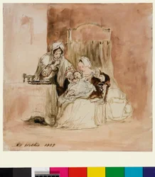 La visite de la grand-mère