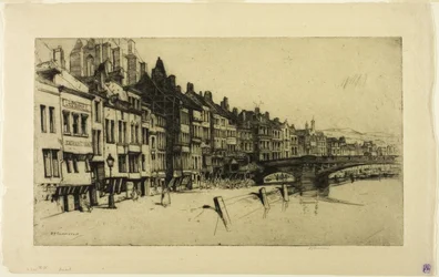Dinant, planche neuf de la série belge