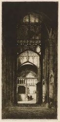 Intérieur de la cathédrale de Gloucester