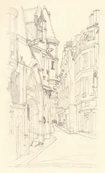Hôtel de Sens, 1915