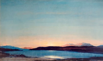 Coucher de soleil, Loch Rannoch