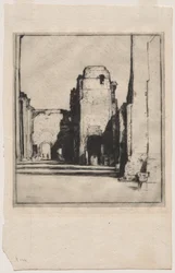 Tepidarium, thermes de Caracalla