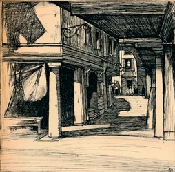 Rue vénitienne, 1900