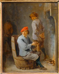 Tabagie. Fumeur au tonneau …
