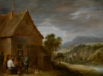 Scène de taverne