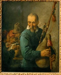 Le joueur de cornemuse ...