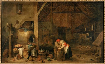 Le vieil homme et la servante
