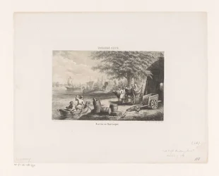 Chariots et embarcations du neuvième siècle