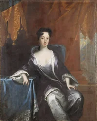 Edwige Sophie de Suède - Portrait par David von Krafft