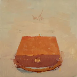Boîte-hors-de-valise 14, 2023 (huile sur lin)