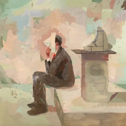 Marcel Duchamp 20, 2023 (huile sur lin)