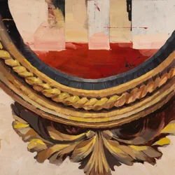 Musée des Aigles Modernes 20, 2024 (oil on linen)