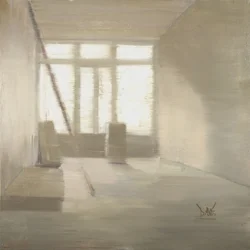 Musée des Aigles Modernes 21, 2025 (oil on linen)