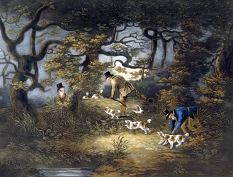 Tir, planche 1, gravé par R.G. Reeve