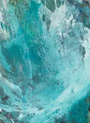 « Abstract Teal Flow »