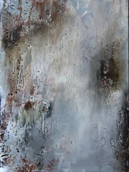 Abstrait aux textures terreuses