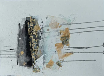 Abstrait doré et élégant