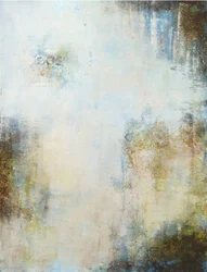 Paysage brumeux et éthéré