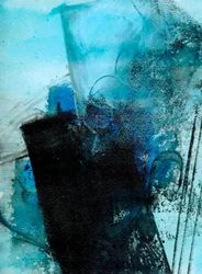 Abstrait bleu moderne