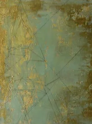 Lignes géométriques dorées texturées