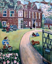 Milgate Park, 2020 (acrylique sur toile)