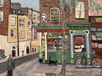 Musée du jouet, 2019 (acrylique sur toile)