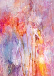 Abstrait floral onirique
