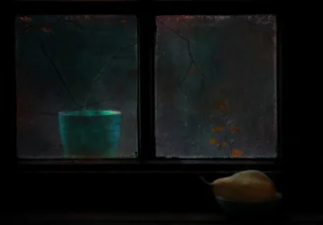 Nature morte à la fenêtre, d