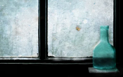 Bouteille « Papillon » « Fenêtre silencieuse »