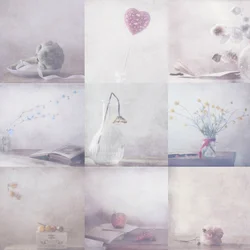 Nature morte aux pastels tendres